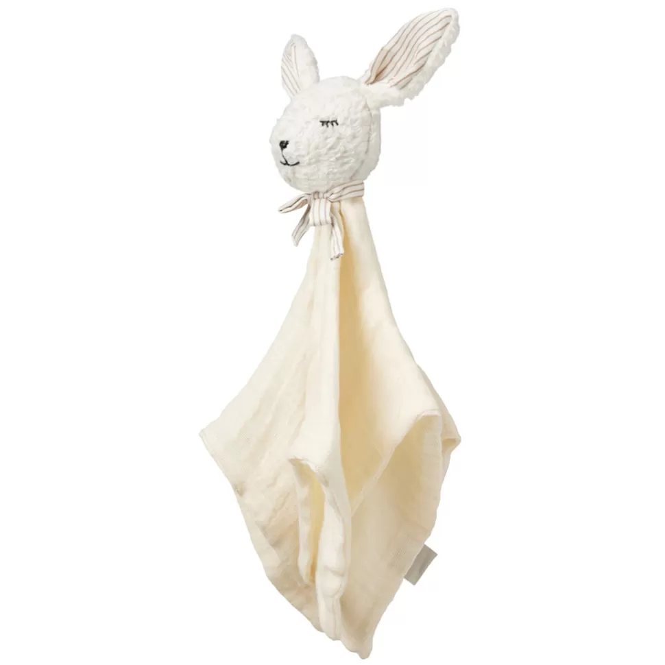 Camcam Copenhagen Doudou Personnalisé | Doudou>Doudou Lapin - Antique White