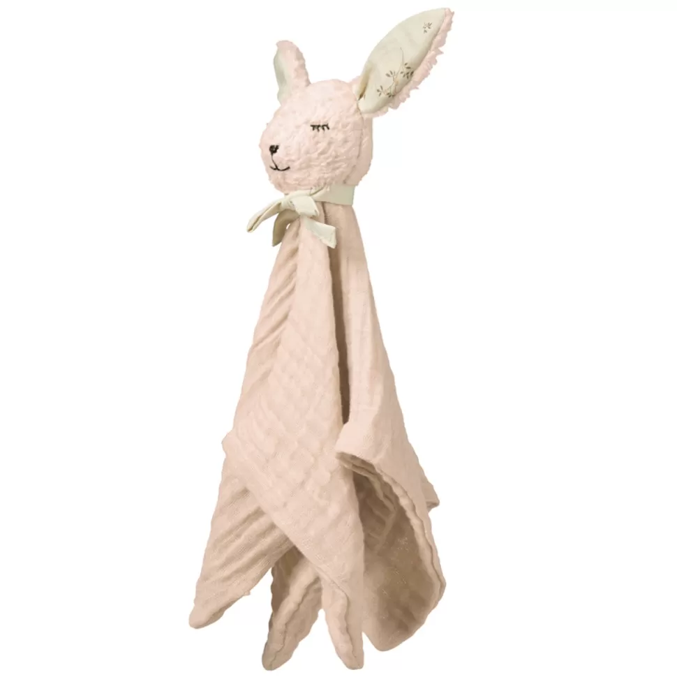 Camcam Copenhagen Doudou Personnalisé | Doudou>Doudou Lapin - Coral