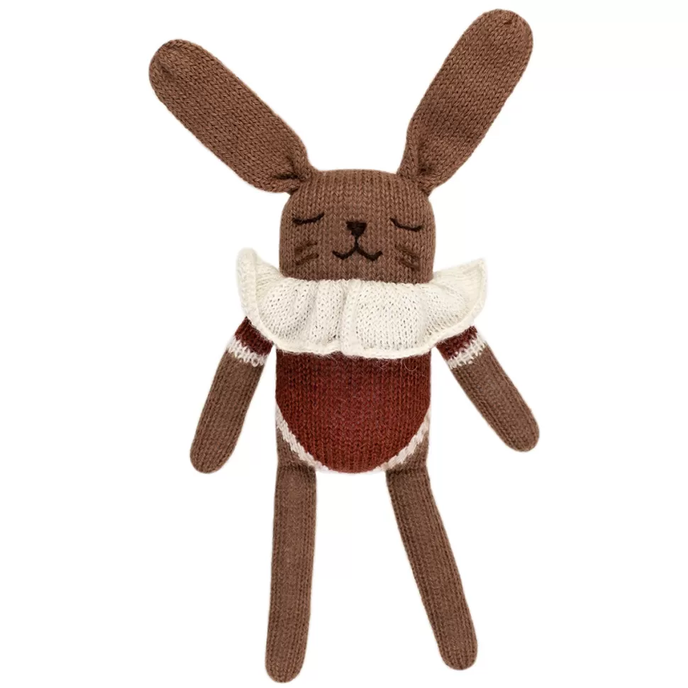 Main Sauvage Doudou>Doudou Lapin - Maillot Sienne
