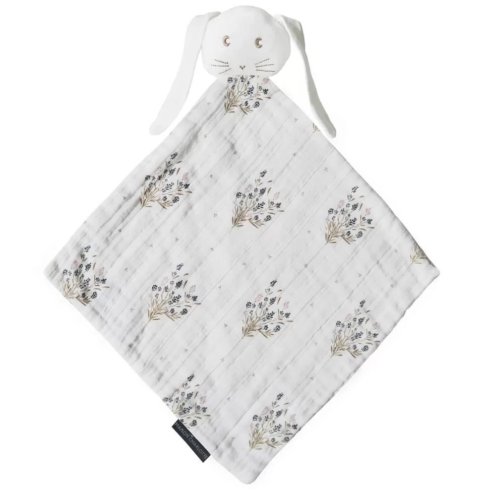 Maison Charlotte Doudou>Doudou Lapin Edgar - Madeleine Multicolore