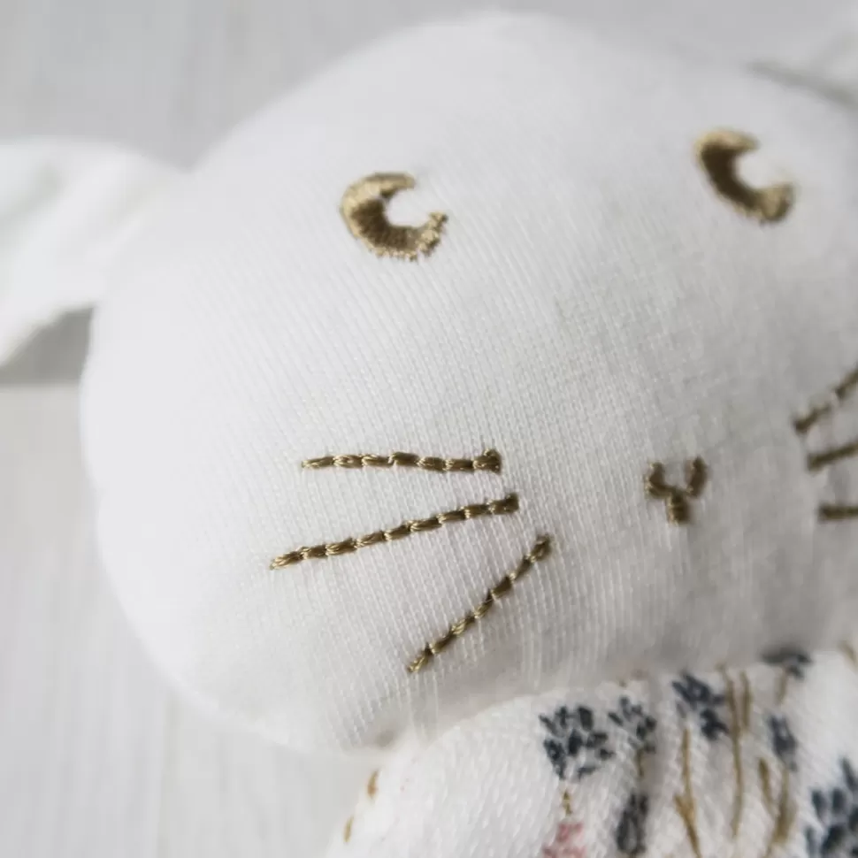 Maison Charlotte Doudou>Doudou Lapin Edgar - Madeleine Multicolore
