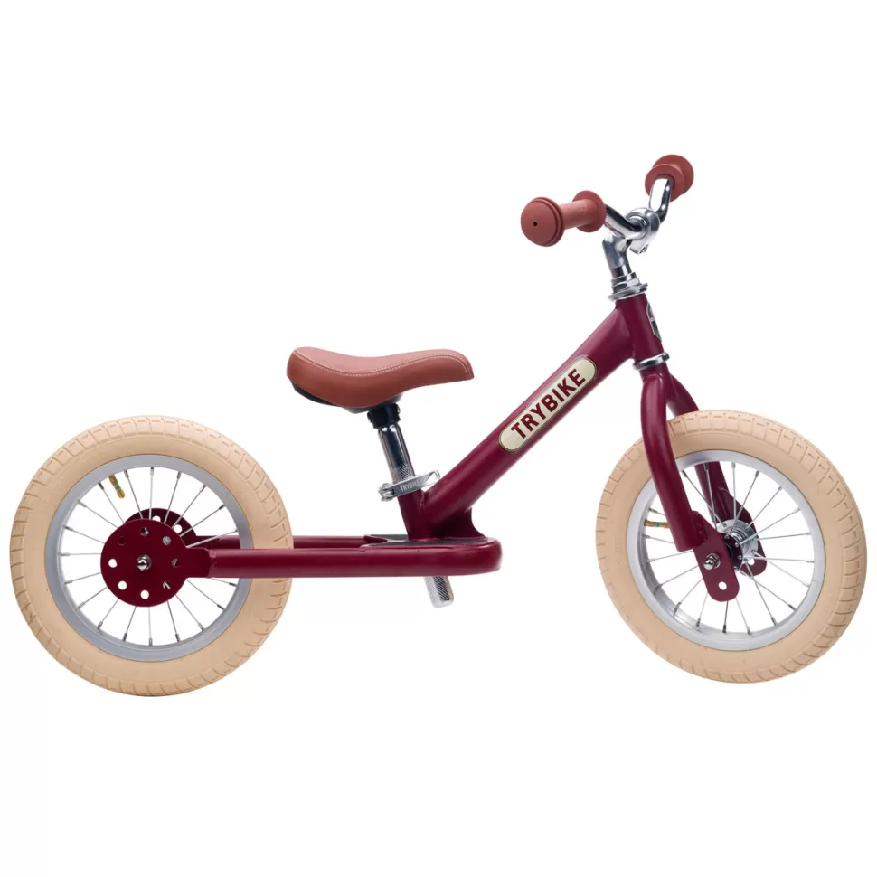 Trybike Trotteur & Porteur>Draisienne - Vintage Rouge