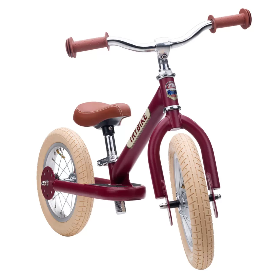 Trybike Trotteur & Porteur>Draisienne - Vintage Rouge