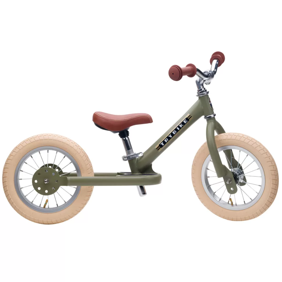 Trybike Trotteur & Porteur>Draisienne - Vintage Vert