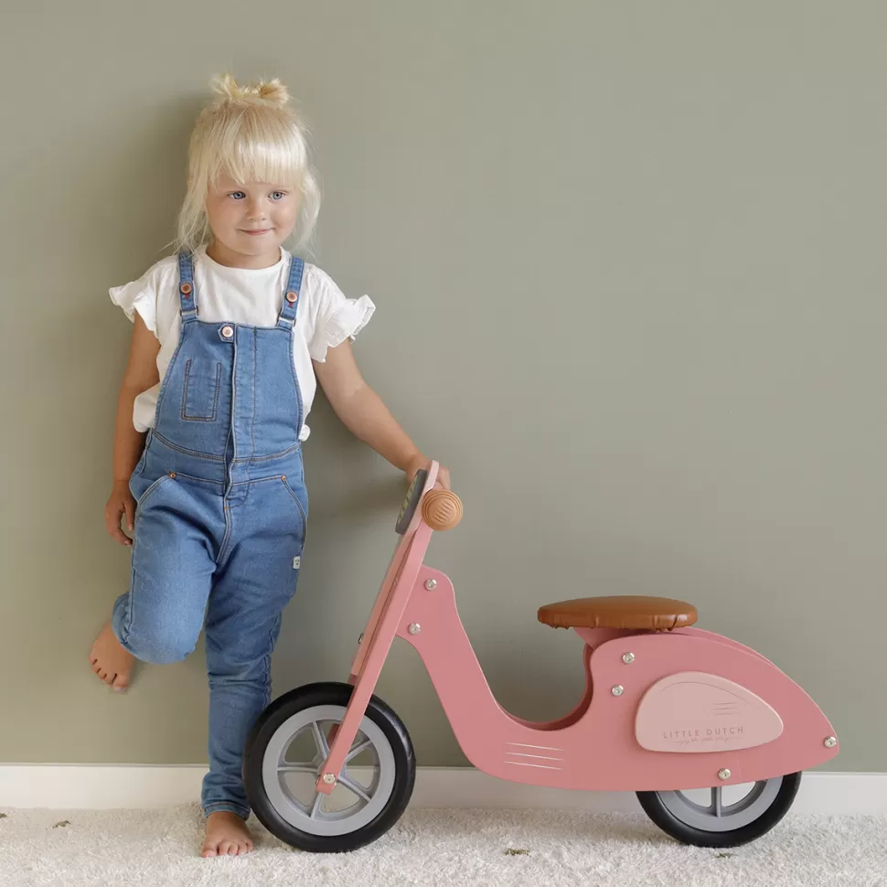 Little Dutch Trotteur & Porteur>Draisienne Scooter - Pink