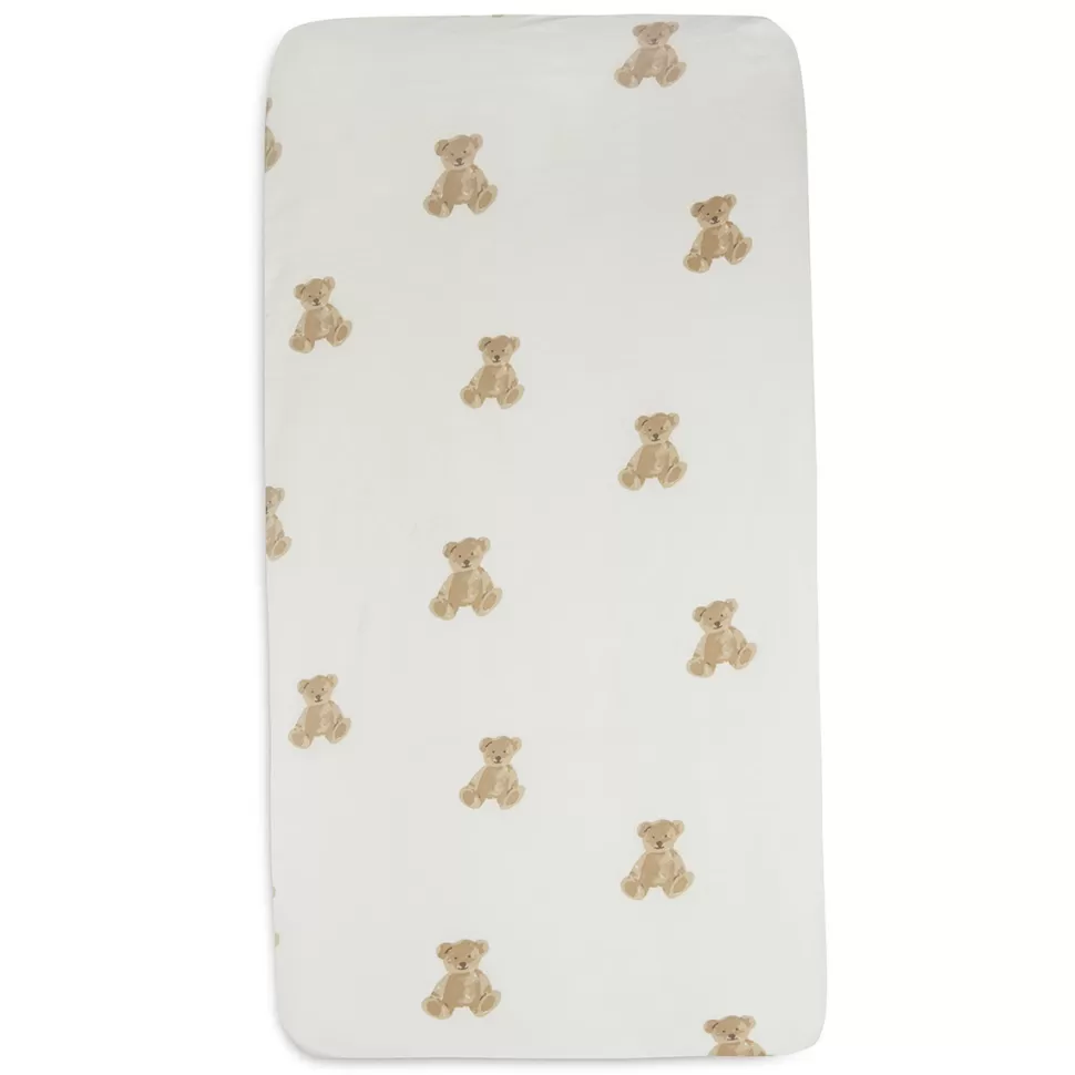 Jollein Literie Bébé>Drap Housse Jersey Teddy Bear - 60 x 120 cm