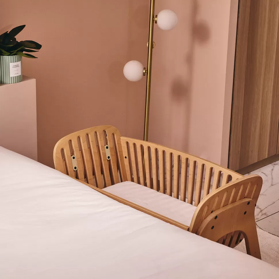 Charlie Crane Literie Bébé>Drap Housse Kodo Milk - 40 x 68 cm