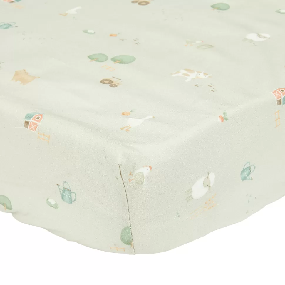 Little Dutch Literie Bébé>Drap Housse Little Farm - 60 x 120 cm