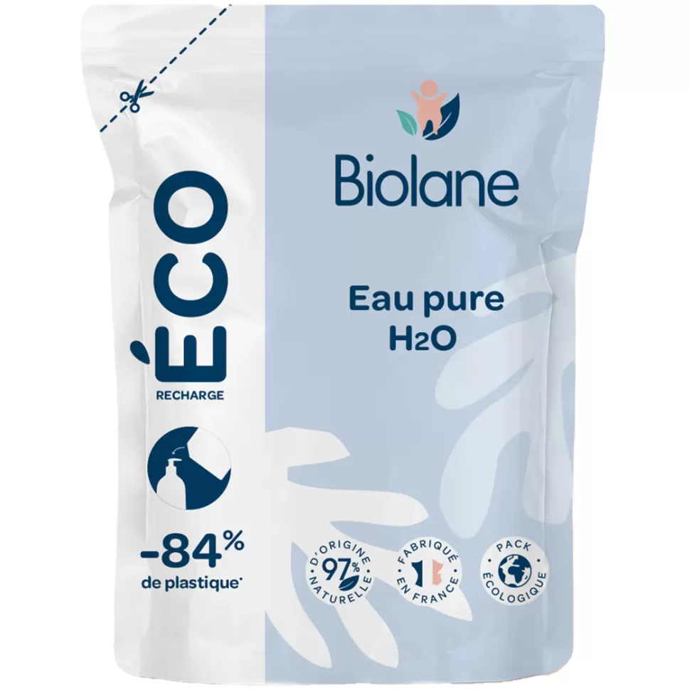 Enfant Biolane Cosmétique Enfant>Eco-recharge Eau Pure H2O - 400 ml