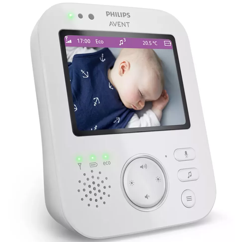 Philips Avent Écoute Bébé>Ecoute-bébé Vidéo 3,5 pouces SCD892/26