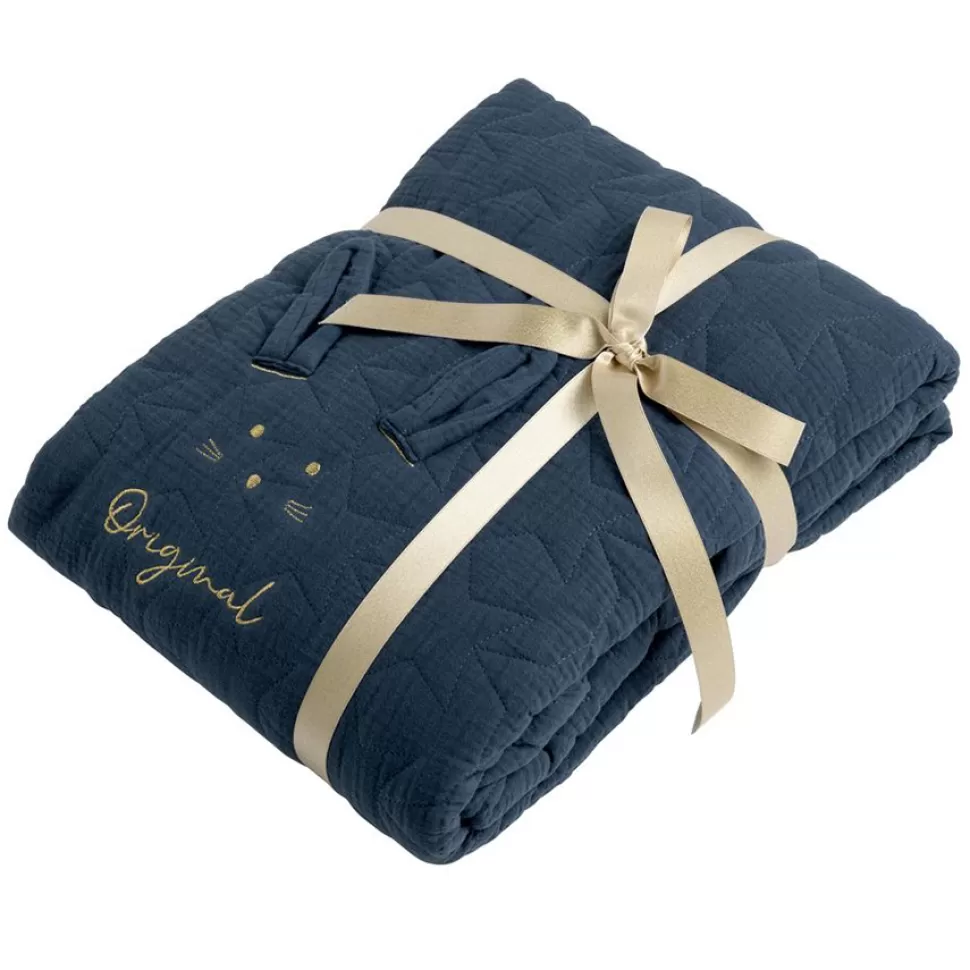 Sauthon Original Literie Bébé>Edredon Original Galopin - Bleu Saphir