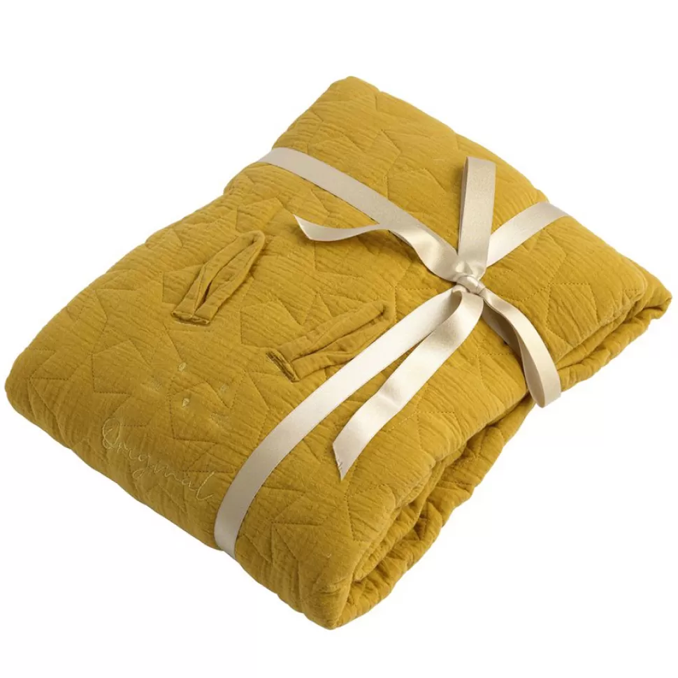 Sauthon Original Literie Bébé>Edredon Original Galopin - Jaune Taupaze