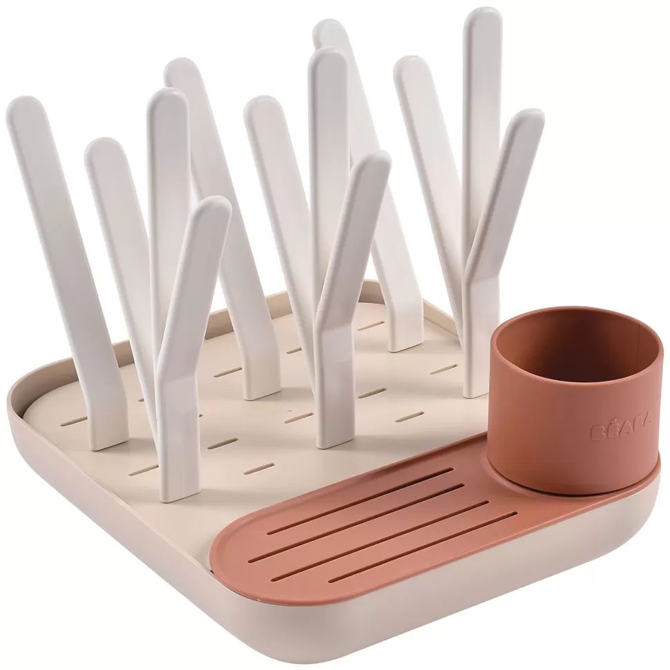 BÉABA Biberonnerie>Egoutte Biberon Forêt - Terracotta Clay