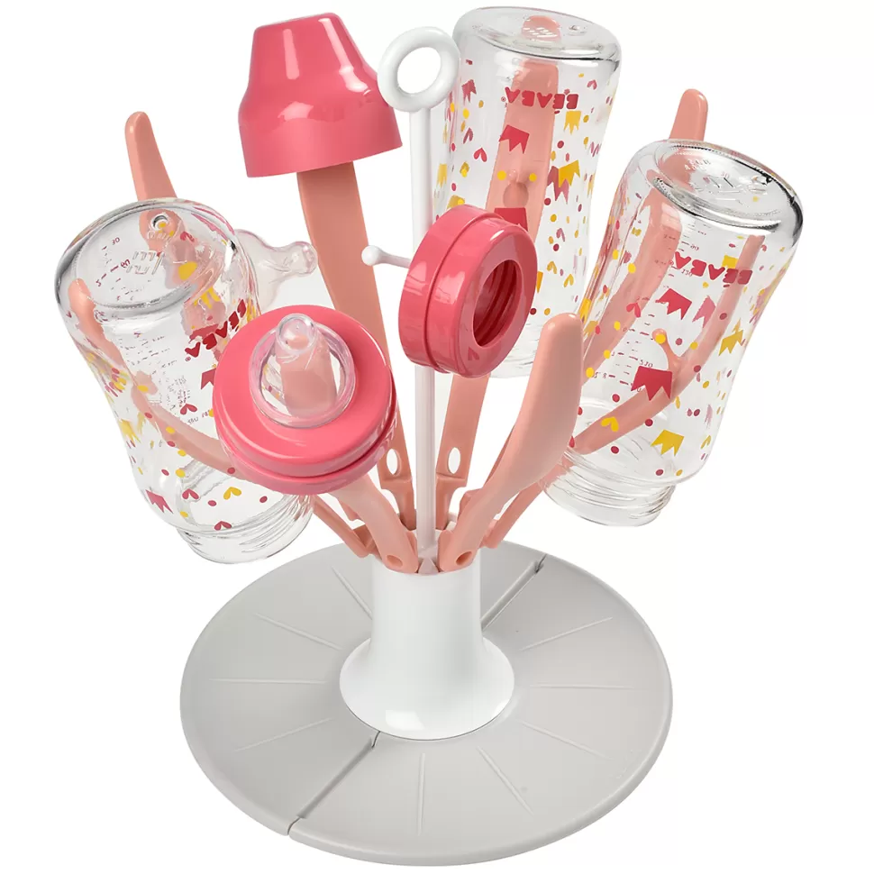 BÉABA Biberonnerie>Egoutte Biberon Pliable Flower - Pink