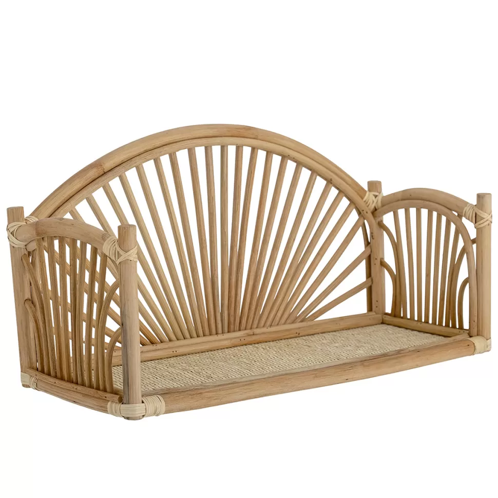 Bloomingville Meuble Bébé>Etagère en Rotin Kanya - Naturel