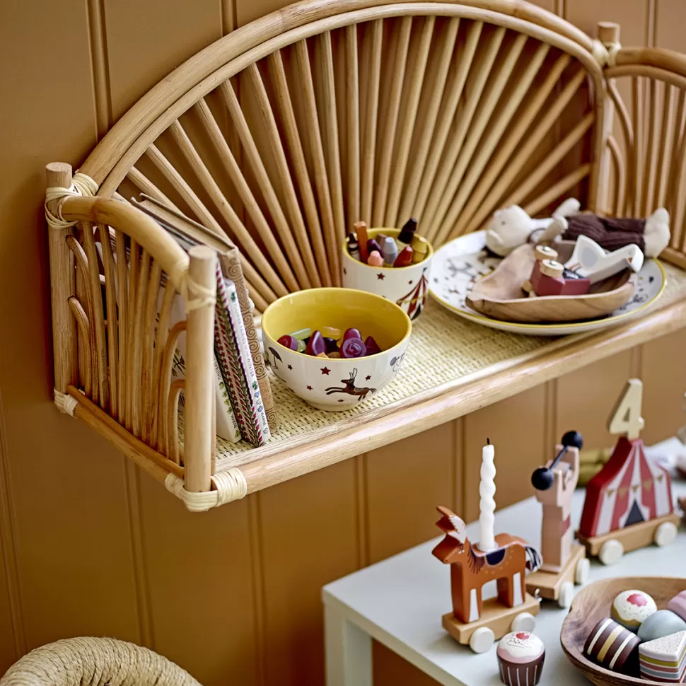 Bloomingville Meuble Bébé>Etagère en Rotin Kanya - Naturel