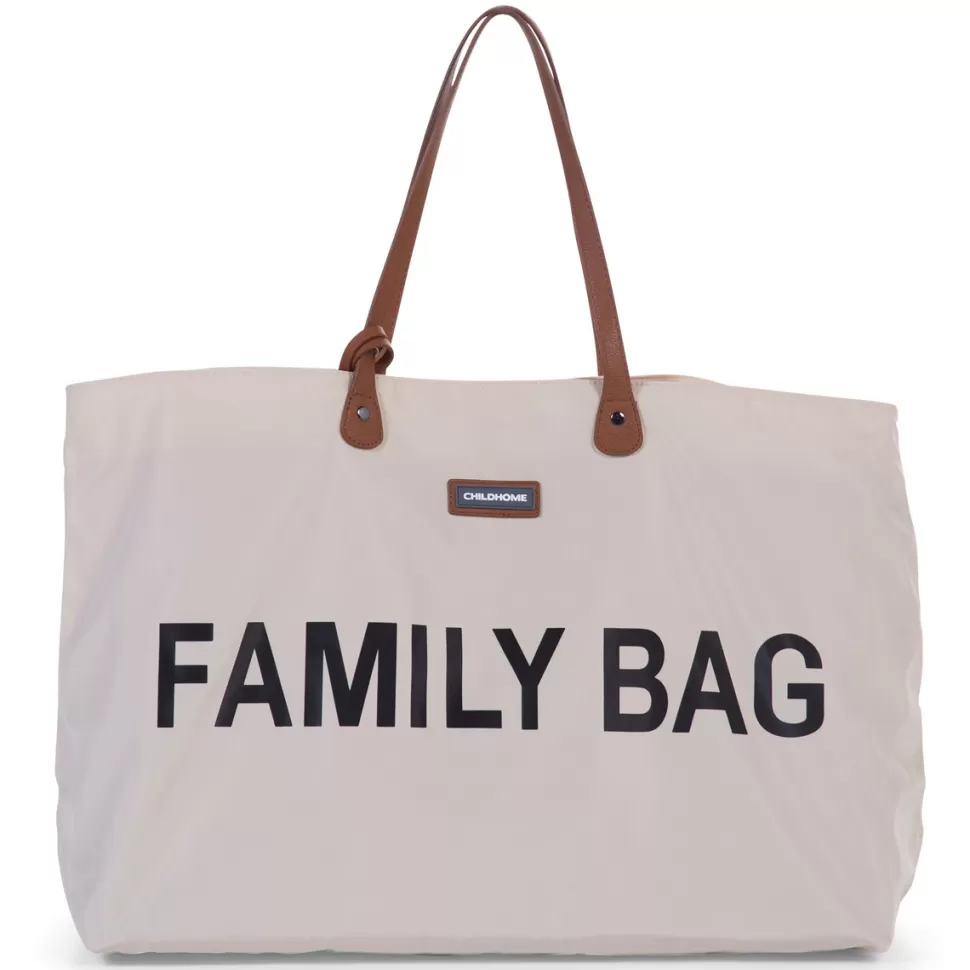Childhome Sac À Langer>Family Bag - Ecru et Noir