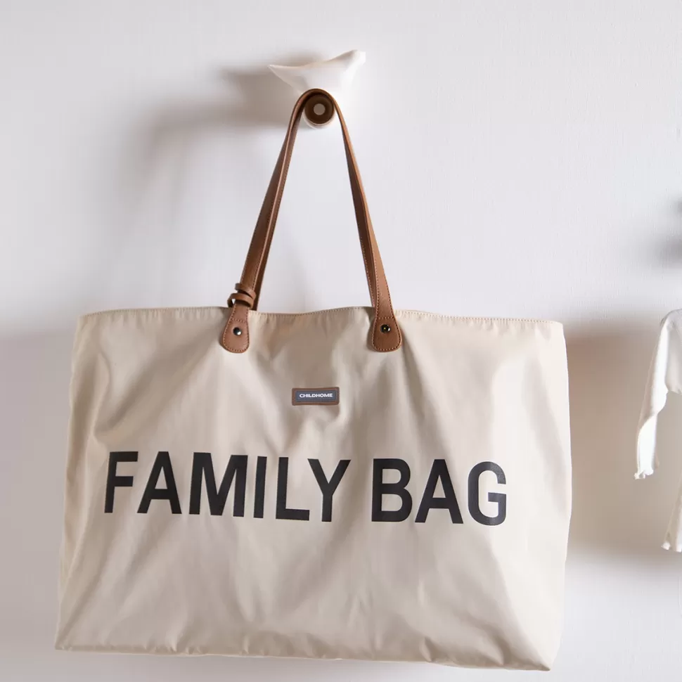 Childhome Sac À Langer>Family Bag - Ecru et Noir