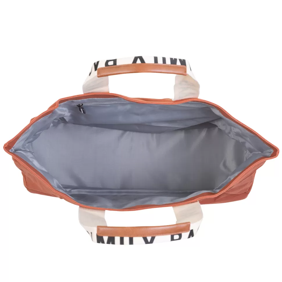 Childhome Sac À Langer>Family Bag Signature Canvas - Terracotta