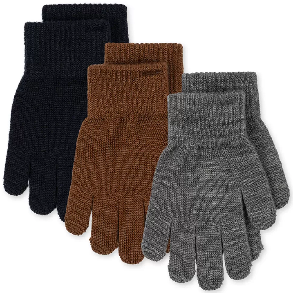 Konges Sløjd Accessoires Bébé>Gants Filla Midnight - 2/4 Ans