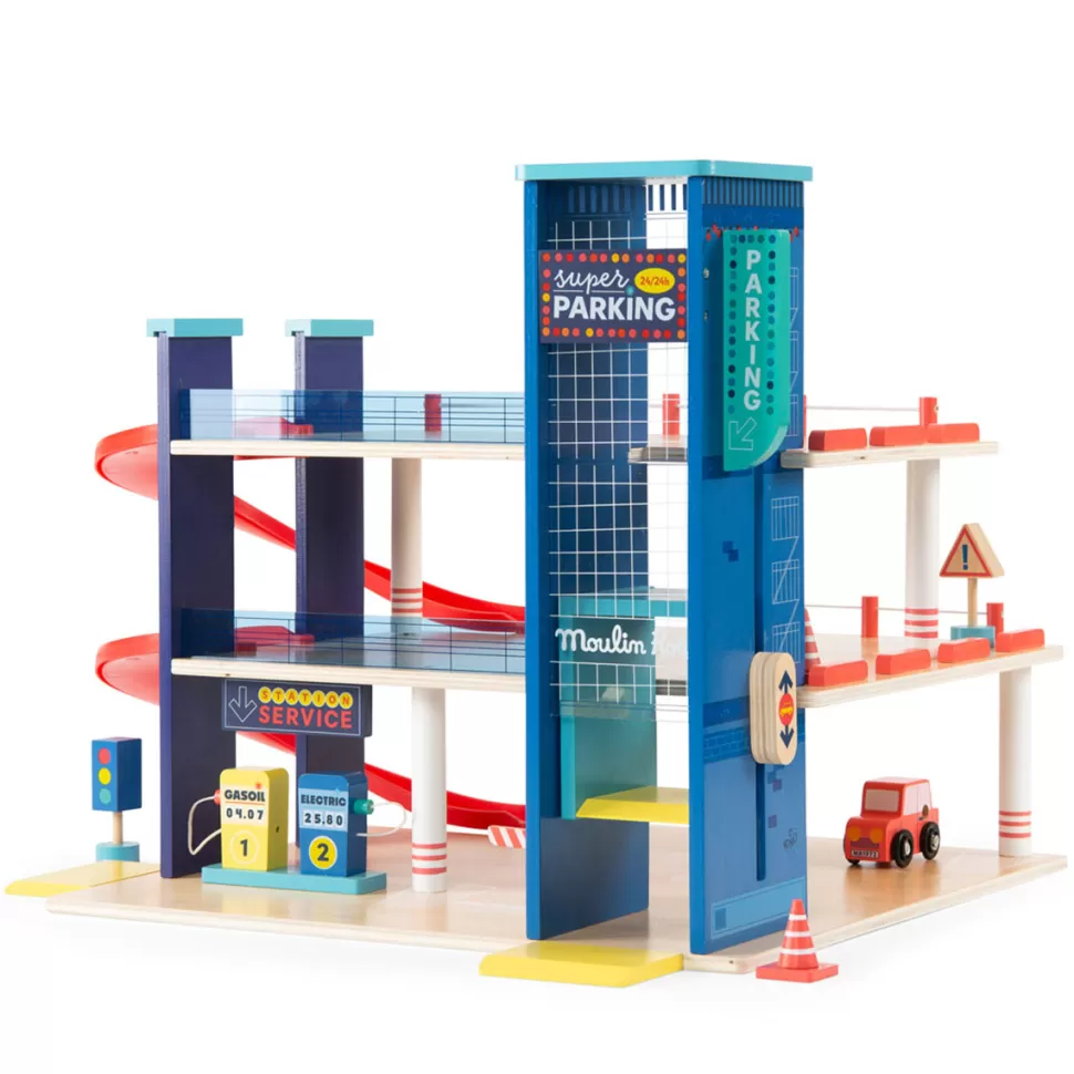 Moulin Roty Mes Premiers Jouets>Garage - Avenue du Moulin
