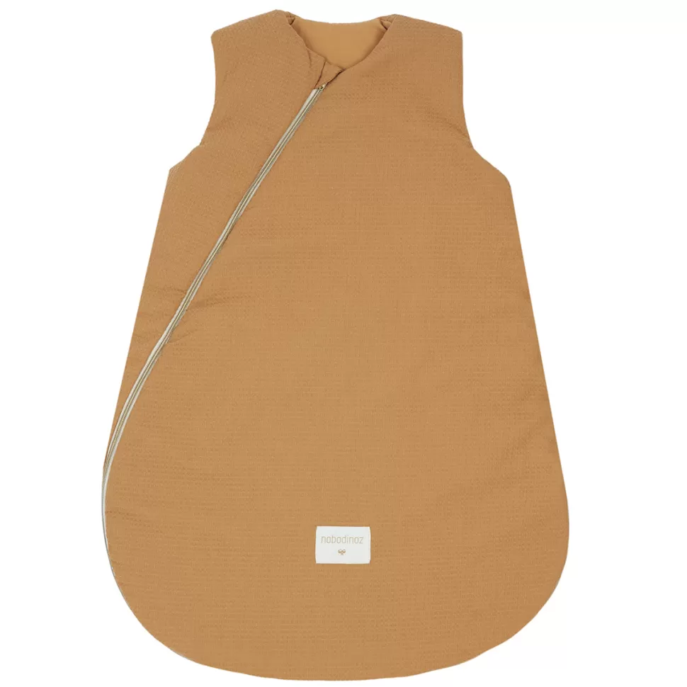 Nobodinoz Gigoteuse>Gigoteuse de Mi-saison Nid d'Abeille Cocoon Caramel - 0/6 Mois