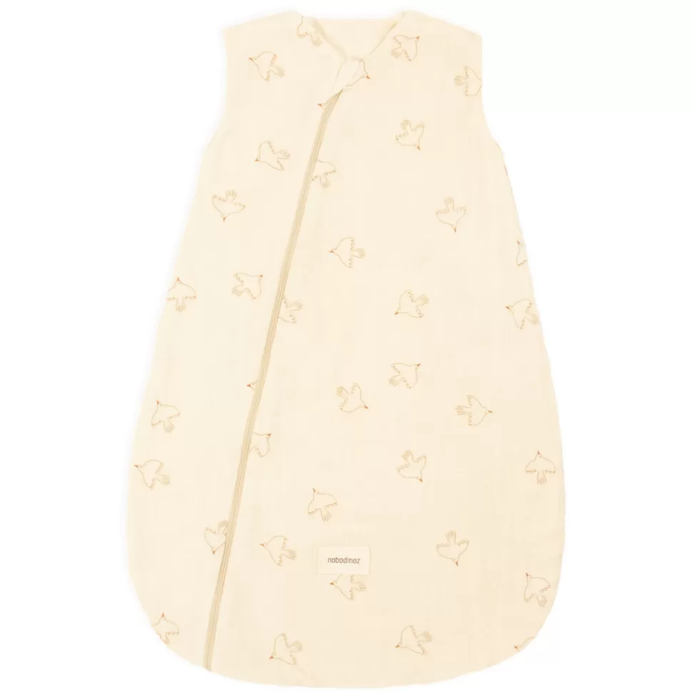 Nobodinoz Gigoteuse>Gigoteuse d'Eté Sweety Brown Hoshi Birds - 0/6 Mois