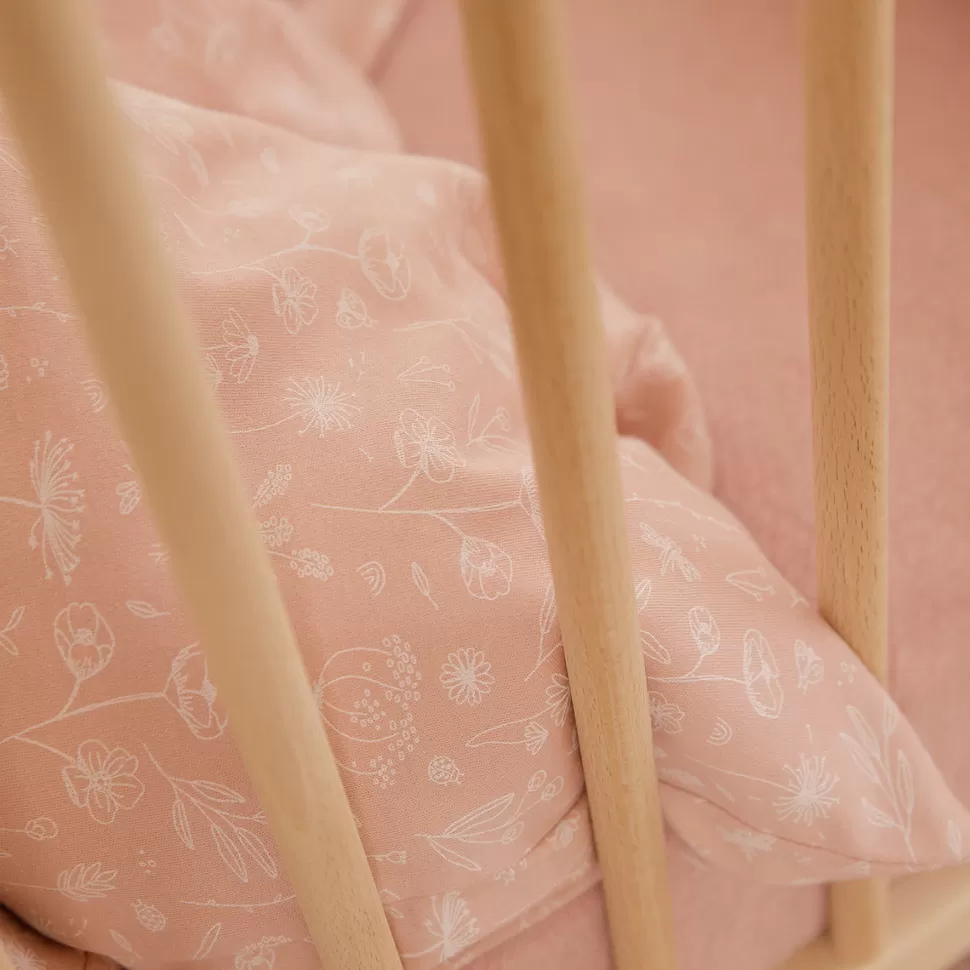 Little Dutch Gigoteuse>Gigoteuse Hiver Wild Flowers Pink - 0/6 Mois