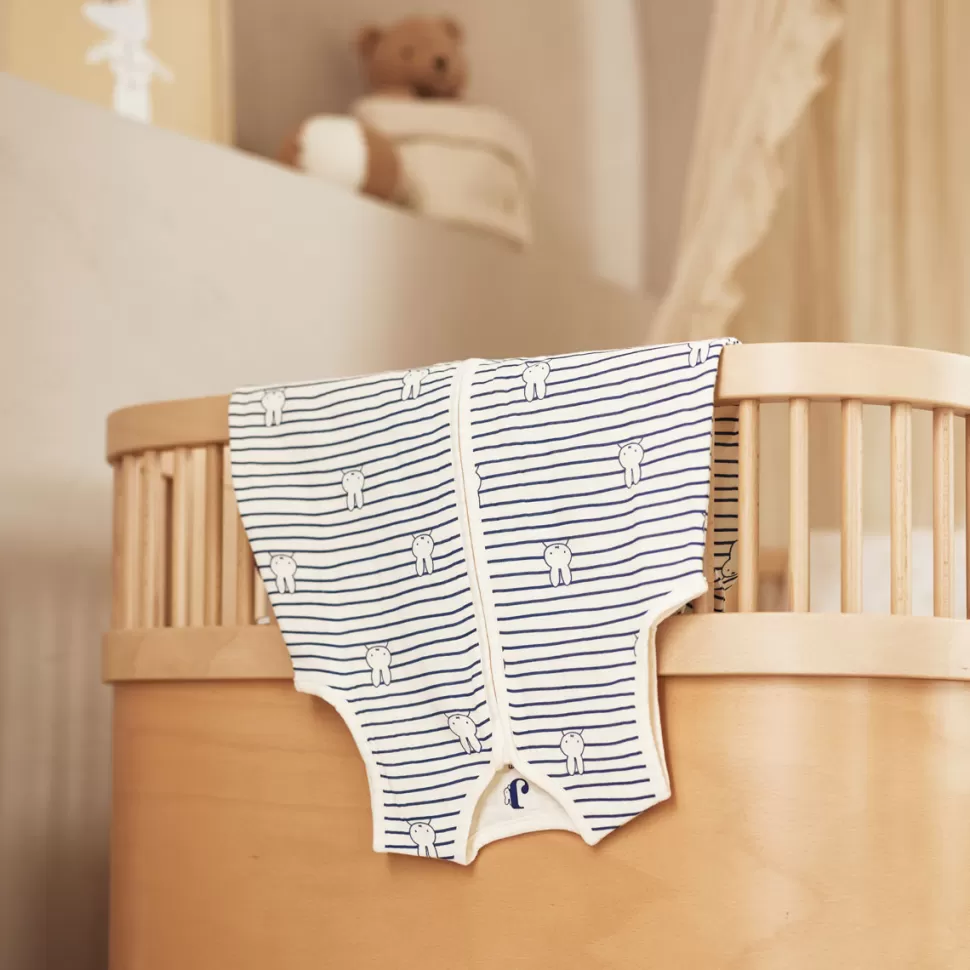 Jollein Gigoteuse>Gigoteuse Miffy Stripe Navy - 3/6 Mois