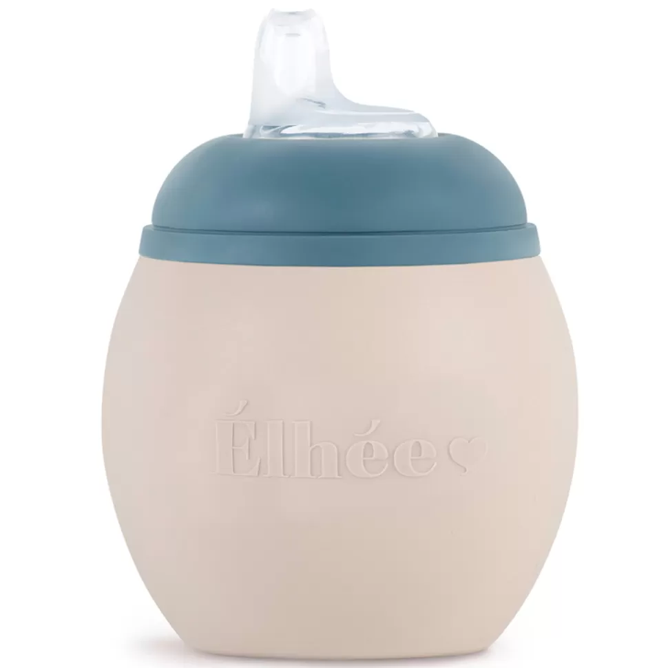 Elhée Repas>Gourde d'Apprentissage Bubble Sand & Blue - 240 ml