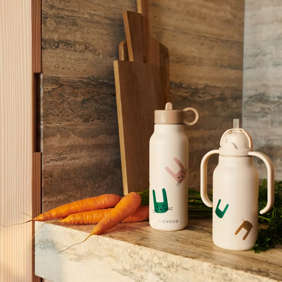Liewood Repas>Gourde Falk Bunny Sandy - 350 ml