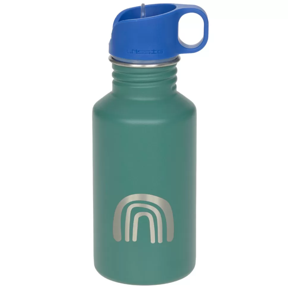 LÄSSIG Repas>Gourde Little Gang Rainbow Green - 500 ml