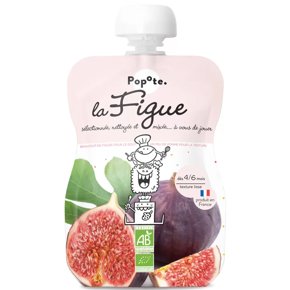 Popote Nourriture Bébé>Gourde Repas Bio Figue - 120 g