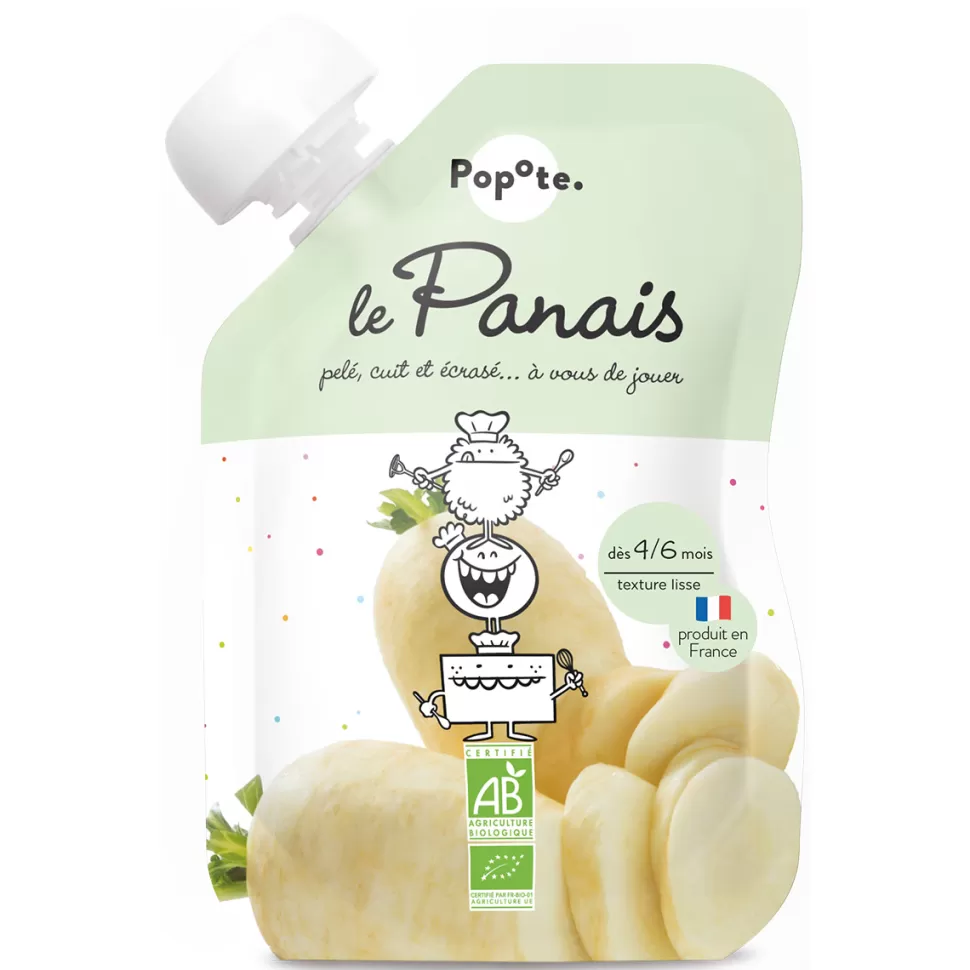 Popote Nourriture Bébé>Gourde Repas Bio Panais - 120 g