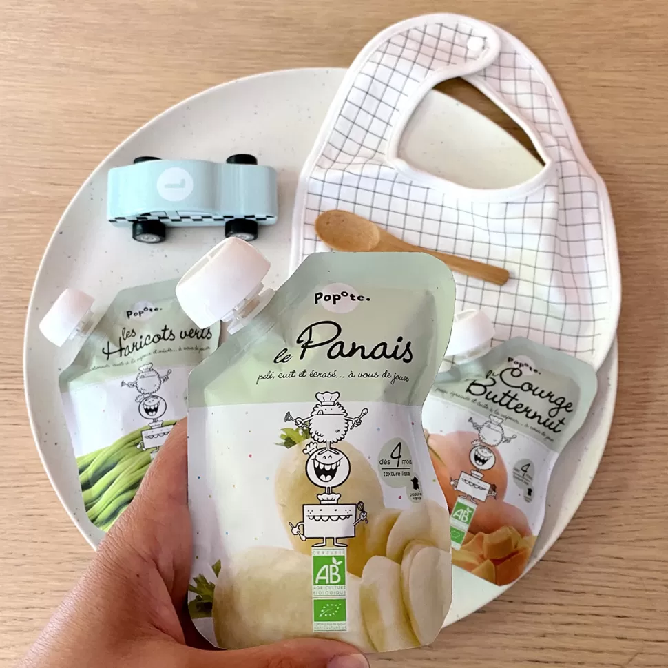 Popote Nourriture Bébé>Gourde Repas Bio Panais - 120 g