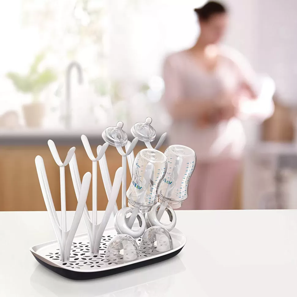 Philips Avent Biberonnerie>Égouttoir Design - Noir et Blanc
