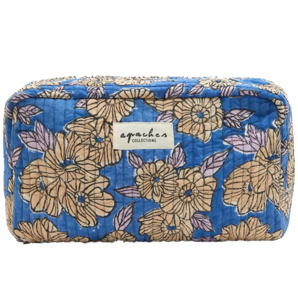 Apaches Textile>Grande Trousse Gaya - Bloom - Bleu Klein