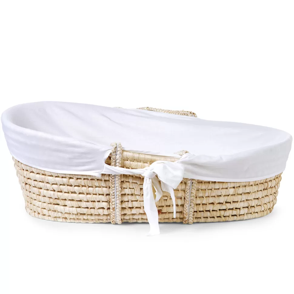 Childhome Meuble Bébé>Habillage pour Panier Moise Jersey - Ecru