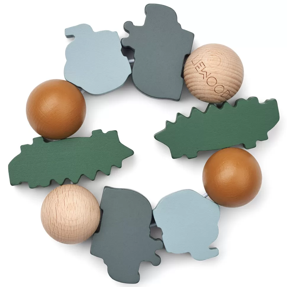 Liewood Hochet>Hochet Legend - Garden Green Multi Mix