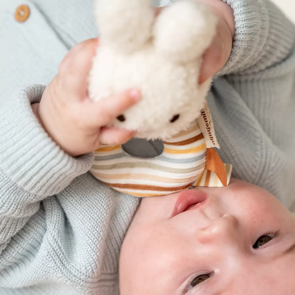 Just Dutch Hochet>Hochet Miffy Vintage - Sunny Stripes