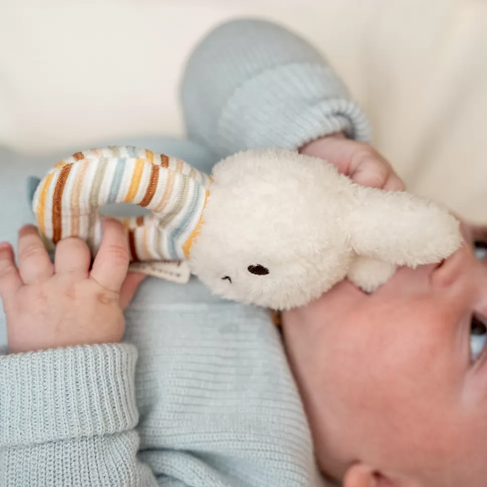 Just Dutch Hochet>Hochet Miffy Vintage - Sunny Stripes