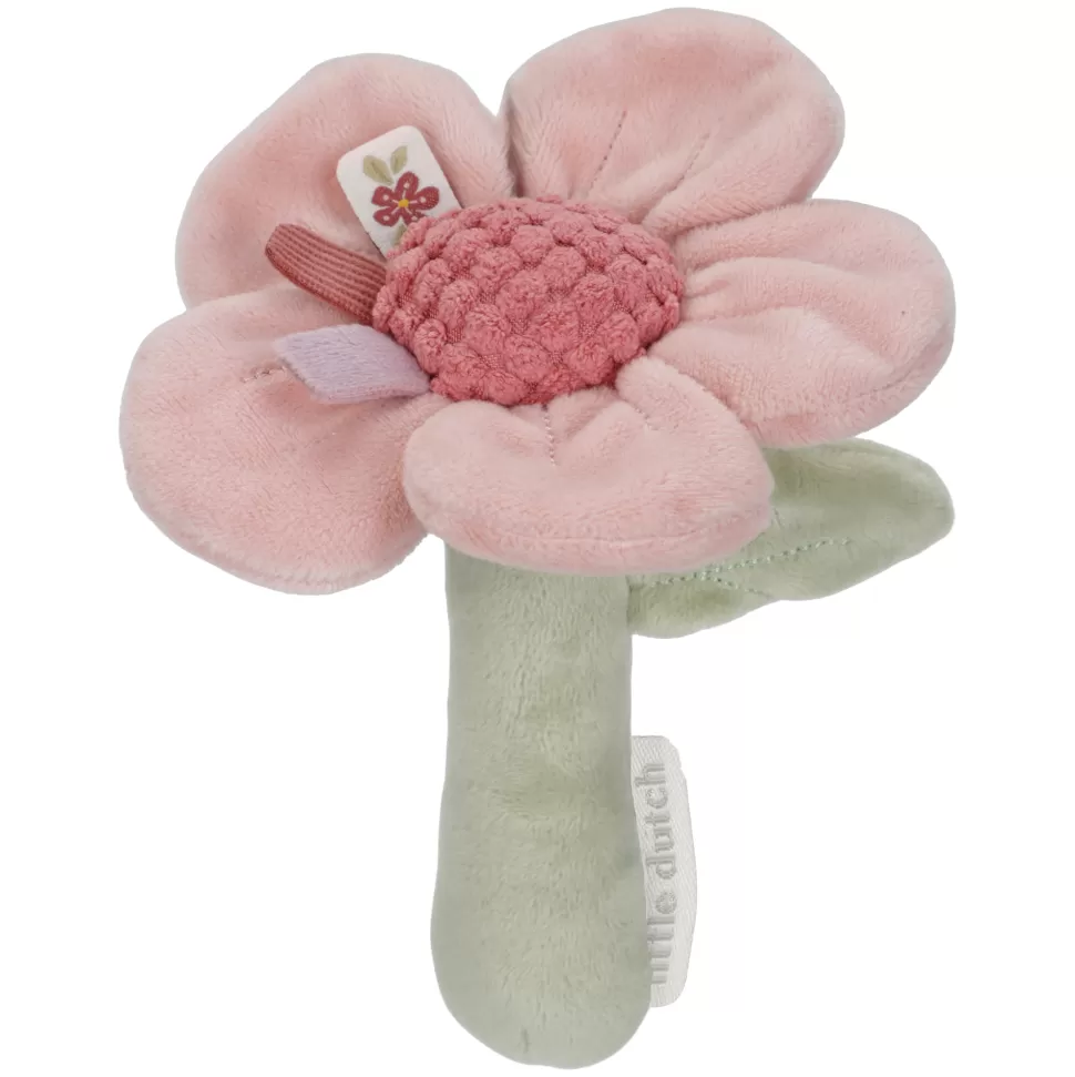 Little Dutch Hochet>Hochet Peluche Fleur Fairy Garden