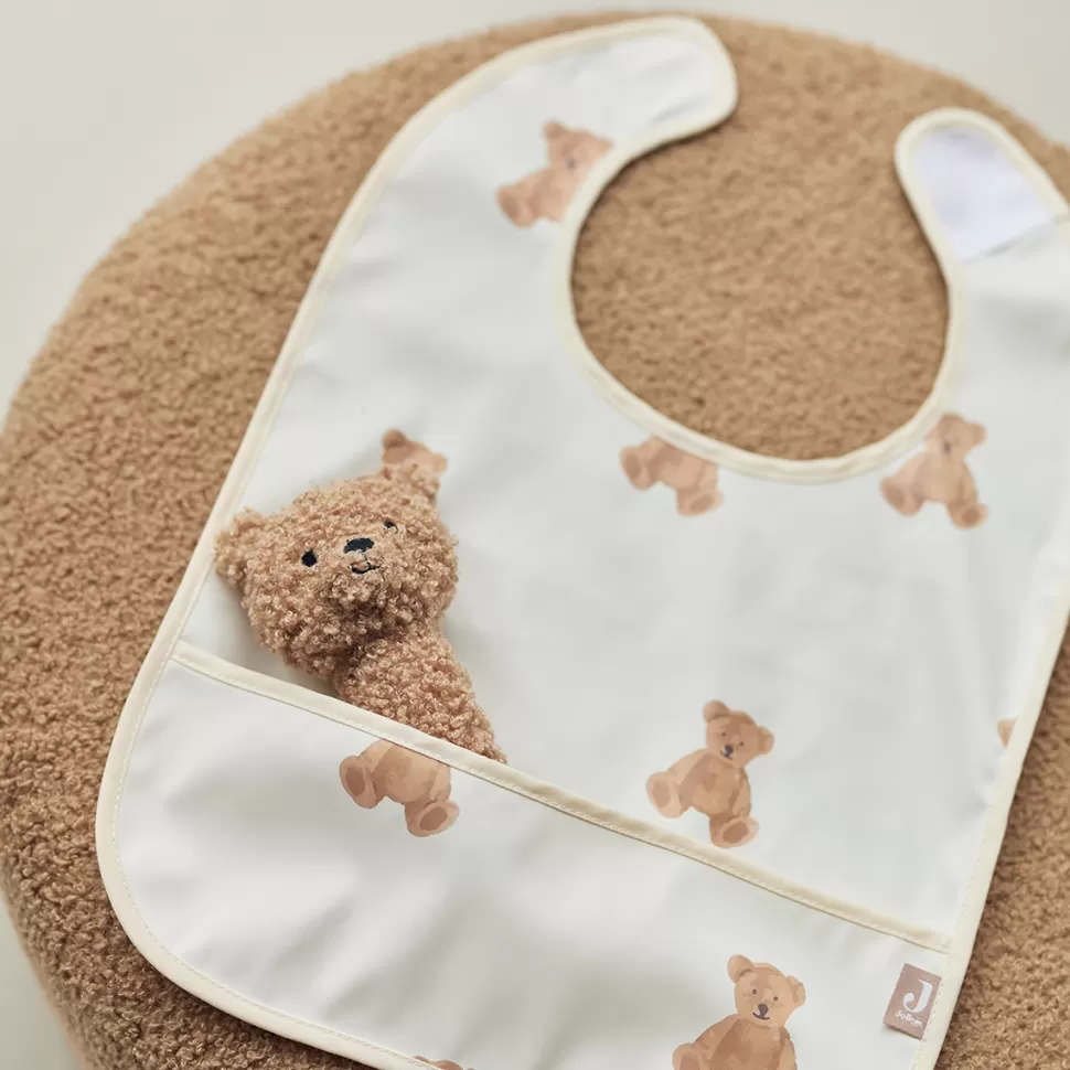 Jollein Hochet>Hochet Teddy Bear - Biscuit