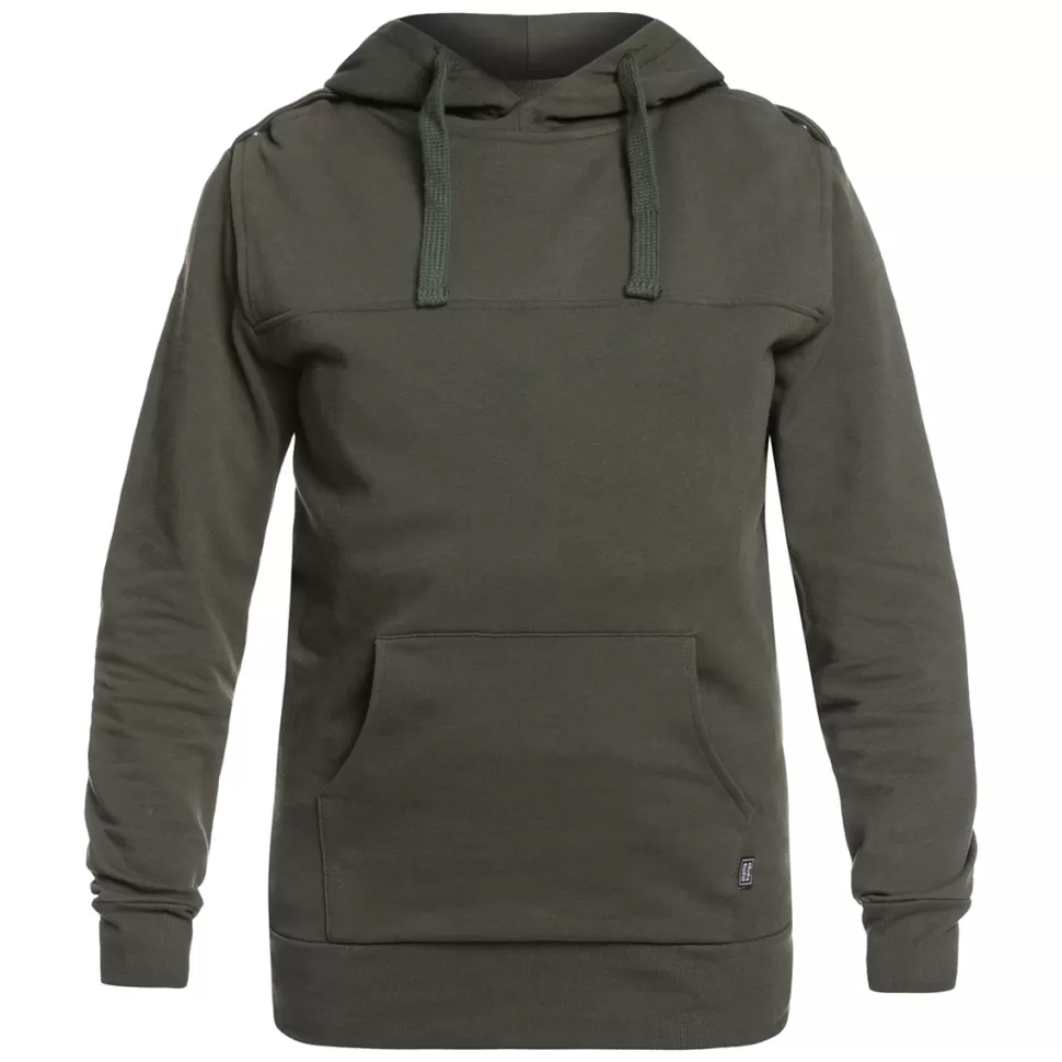 MAMA HANGS Parents>Hoodie Motherhood Fatherhood Olive - L/XL