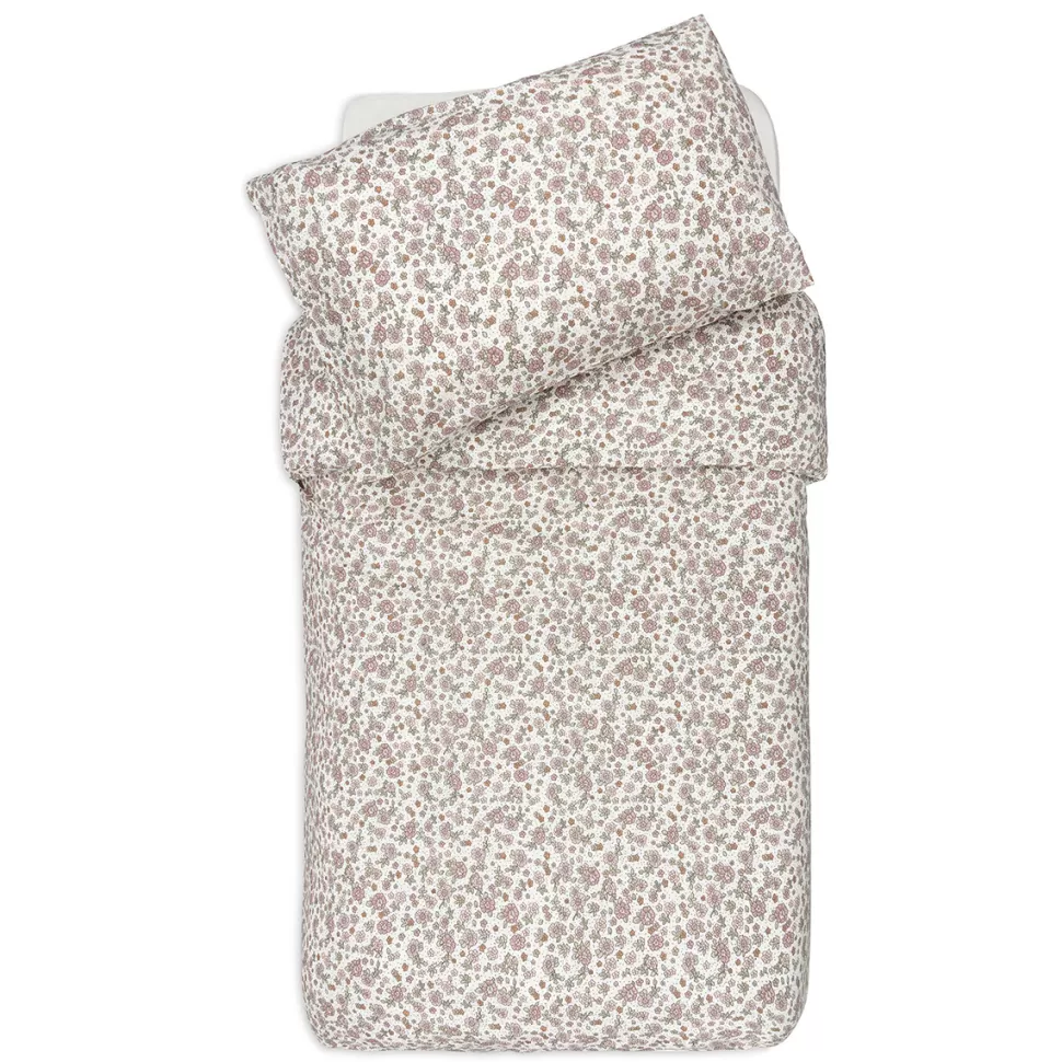 Jollein Literie Bébé>Housse de Couette et Taie Retro Flowers - 100 x 140 cm