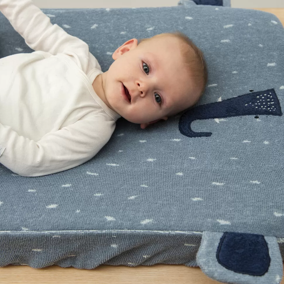 Trixie Baby Matelas Et Housse À Langer>Housse de Matelas à Langer - Mrs. Elephant