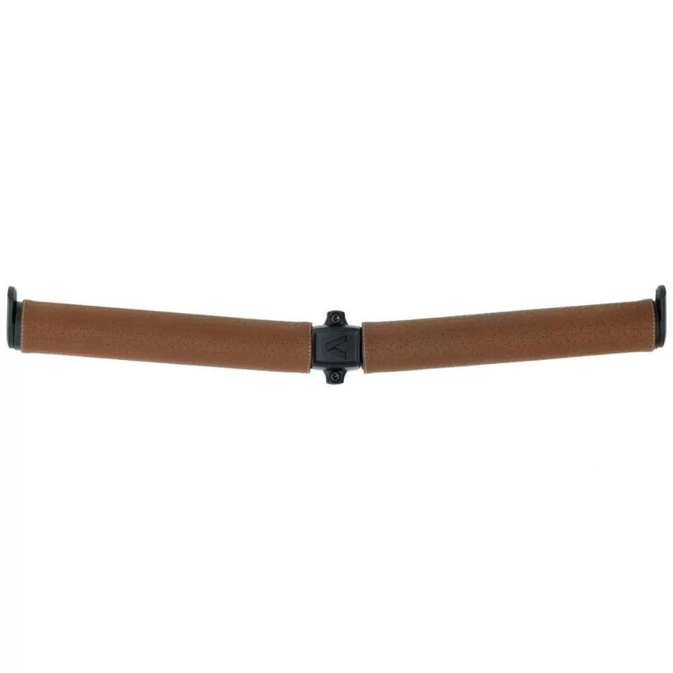 Veer Accessoires Poussette>Housse de Poignée en Cuir Cruiser XL - Marron