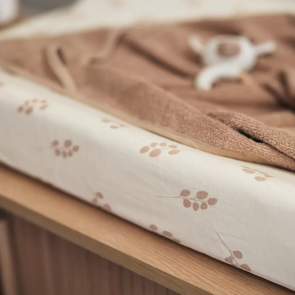 Jollein Matelas Et Housse À Langer>Housse Matelas à Langer - Twig Wild Rose