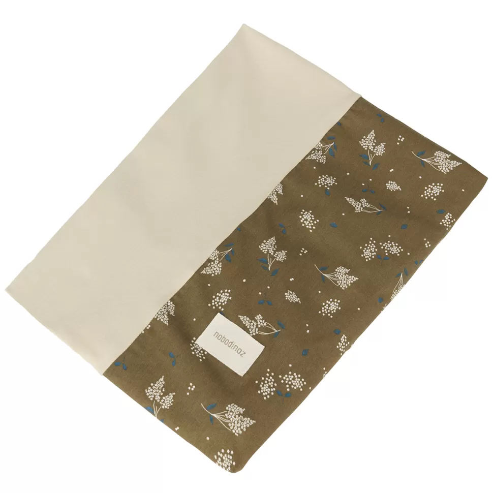 Nobodinoz Matelas Et Housse À Langer>Housse Matelas à Langer Calma Stories - Brown Lilac