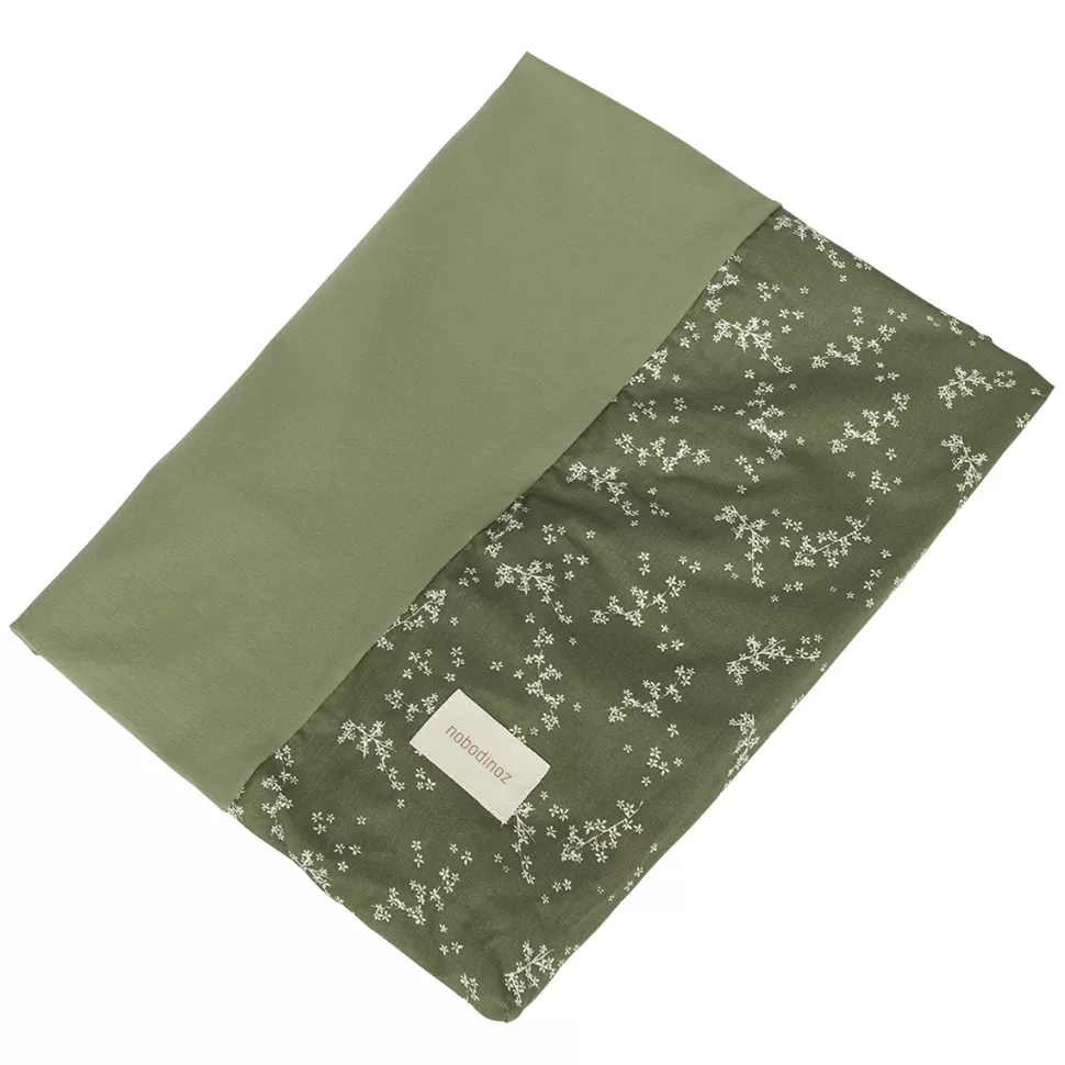 Nobodinoz Matelas Et Housse À Langer>Housse Matelas à Langer Calma Stories - Green Jasmine
